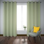 پرده آماده پانچی کتان کد 4524