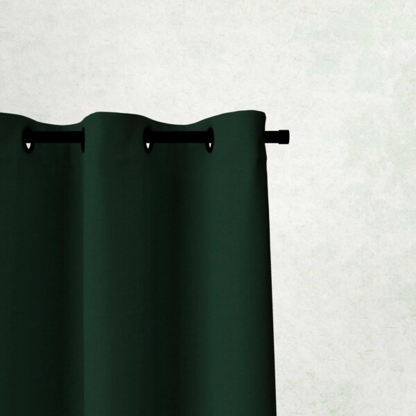 پرده آماده پانچی کتان کد 4511 - Image 2