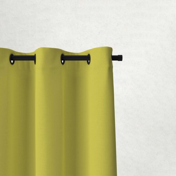 پرده آماده پانچی کتان کد 4532 - Image 2