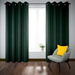 پرده آماده پانچی کتان کد 4511