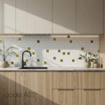 تایل بین کابینتی آلومینیوم کد A22 - Image 2
