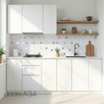 تایل بین کابینتی آلومینیوم کد A34 - Image 2