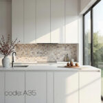 تایل بین کابینتی آلومینیوم کد A35 - Image 2