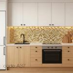 تایل بین کابینتی آلومینیوم کد A37 - Image 2