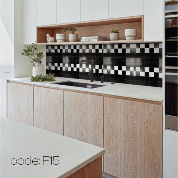 تایل بین کابینتی آلومینیوم کد F15 - Image 2