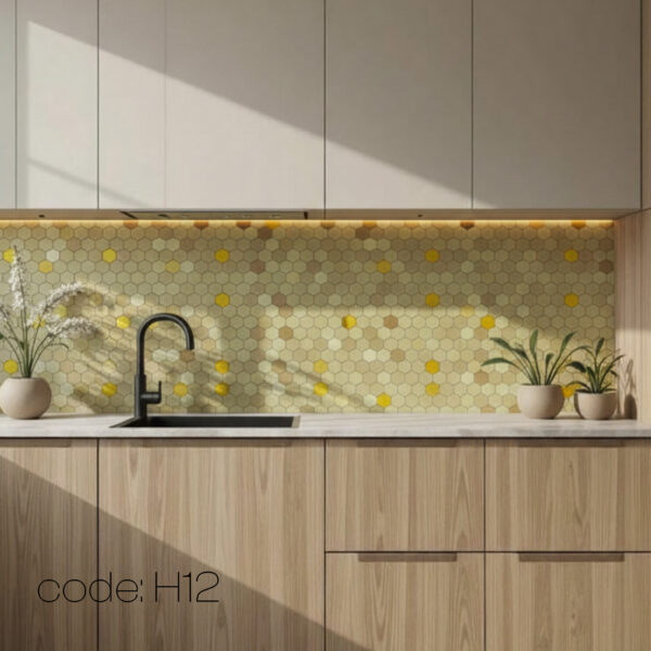 تایل بین کابینتی آلومینیوم کد H12 - Image 2