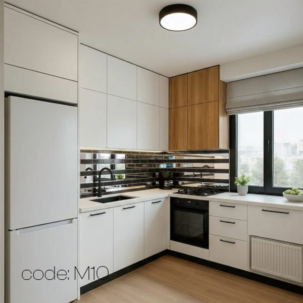 تایل بین کابینتی ترکیبی کامپوزیت و شیشه کد M10 - Image 2