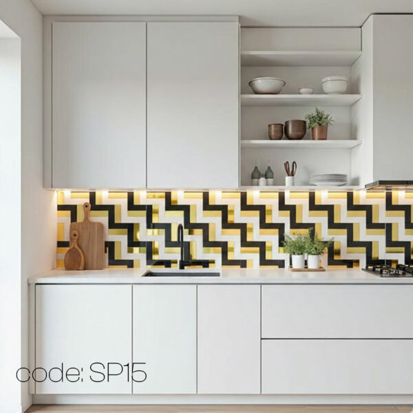 تایل بین کابینتی آلومینیوم کد SP15 - Image 2