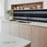 تایل بین کابینتی آلومینیوم کد T17 - Image 2