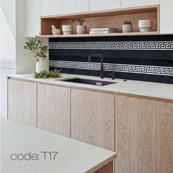 تایل بین کابینتی آلومینیوم کد T17 - Image 2