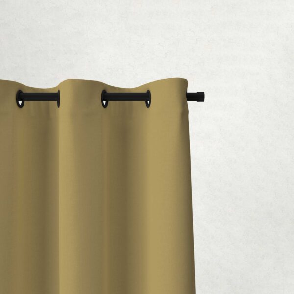 پرده آماده پانچی کتان کد 3049 - Image 2