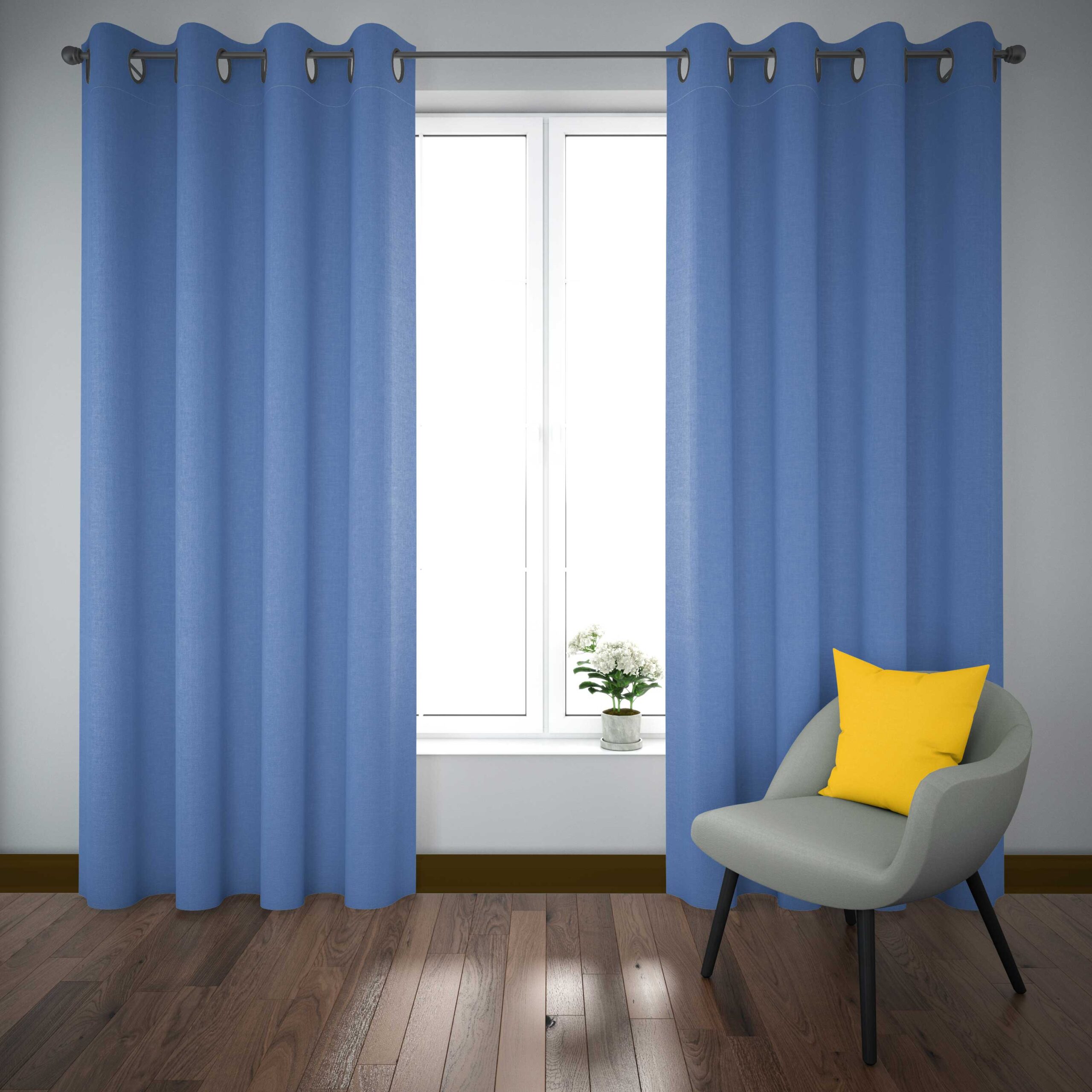 e76504.jpg پرده آماده پانچی کتان کد 5044 - Image 1