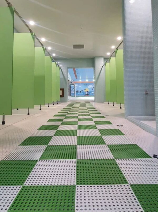 کفپوش تایل مشبک حمام 30×30 سانت - Image 2