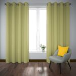 پرده آماده پانچی کتان کد 4536